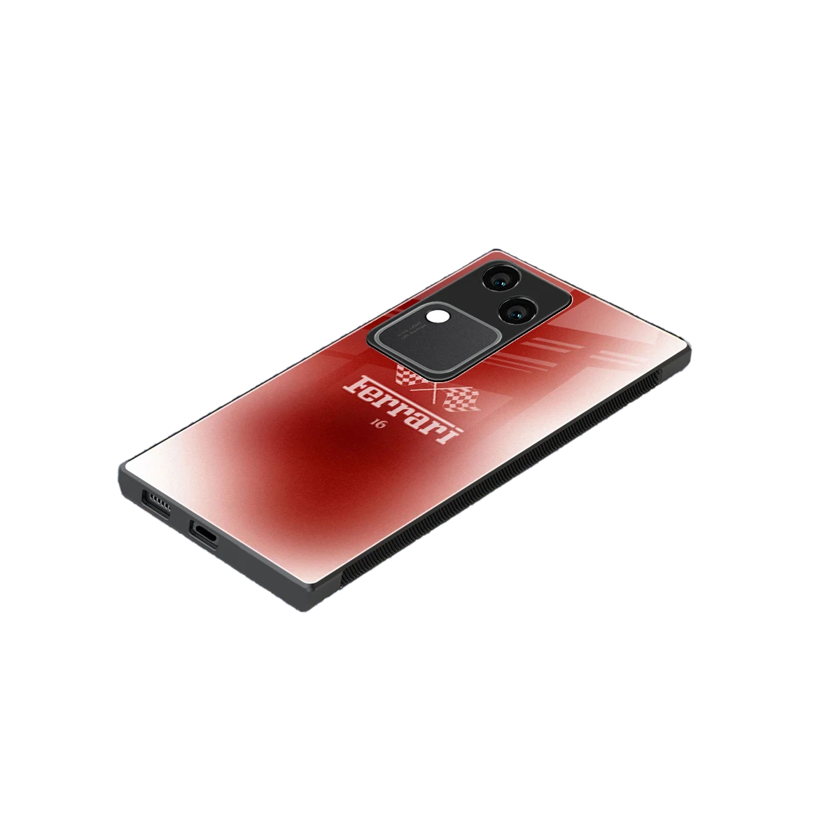 F16 stylish phone case for vivo v30 | glossy glass and slim fit
