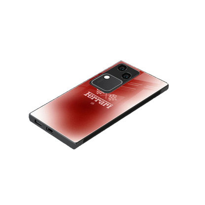 F16 stylish phone case for vivo v30 | glossy glass and slim fit