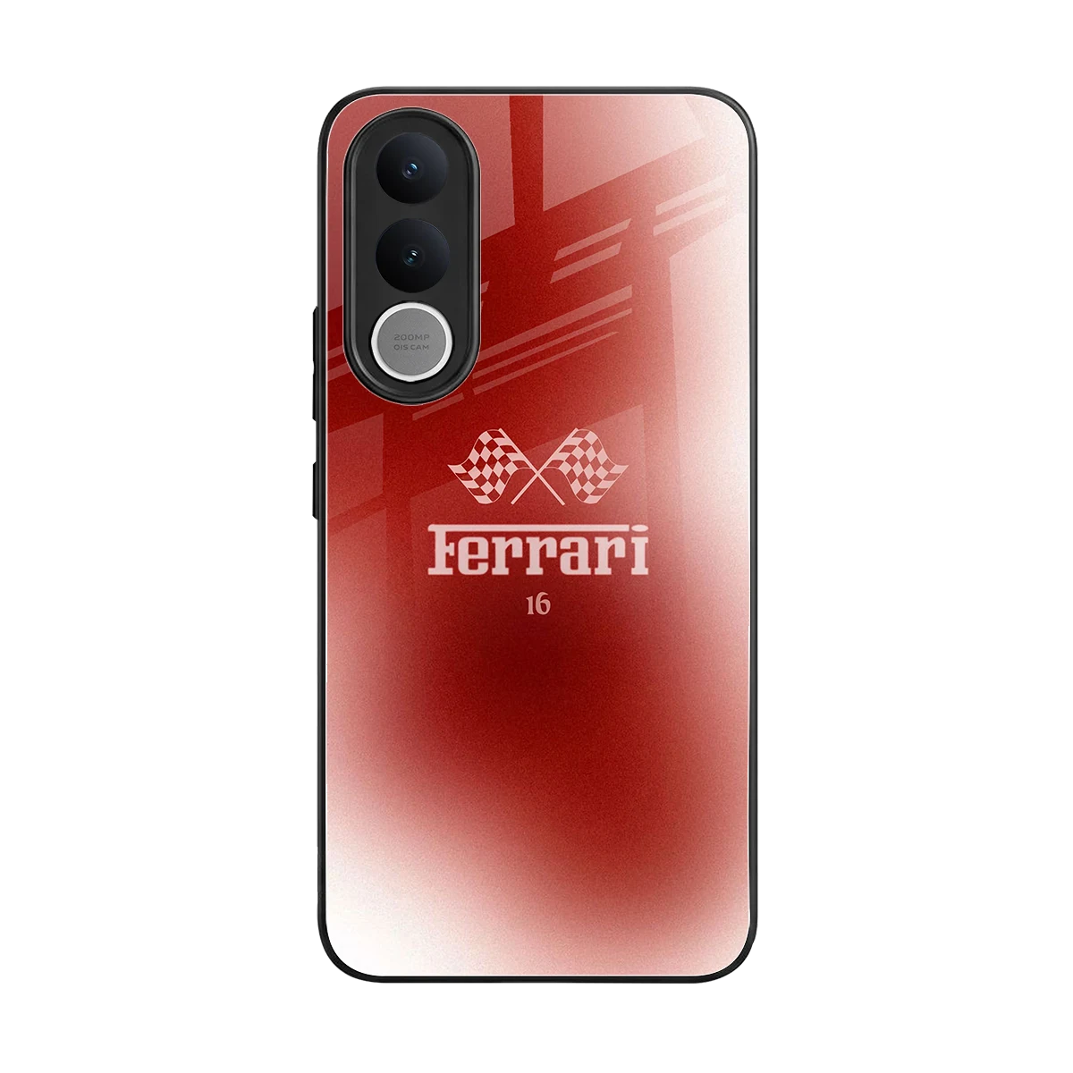 F16 back phone cover | glass case for vivo v70 fe