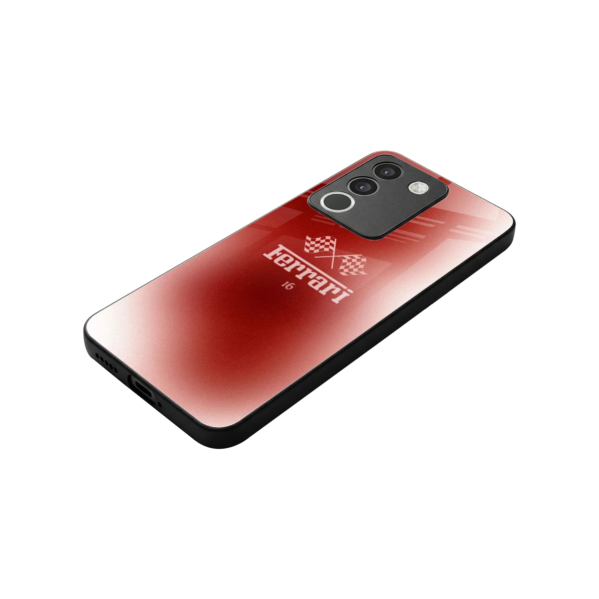 F16 stylish phone case for vivo y200 5g | glossy glass and slim fit