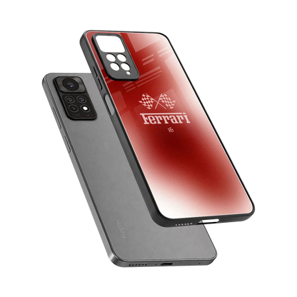 F16 sleek redmi note 11 pro cover with tempered glass back and TPU edges