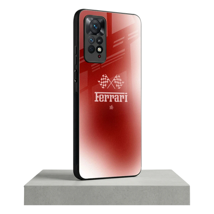 F16 redmi note 11 pro mobile cover | shockproof glass phone case
