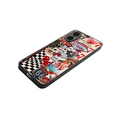Fabulous Vegas stylish phone case for oneplus nord ce5 5g | glossy glass and slim fit