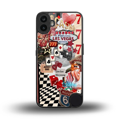 Fabulous Vegas back phone cover | glass case for cmf nothing phone 1