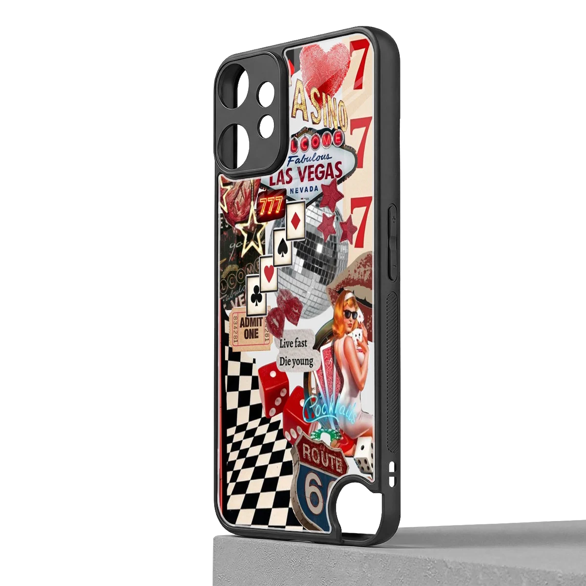 Fabulous Vegas cmf nothing phone 2 pro mobile cover | shockproof glass phone case