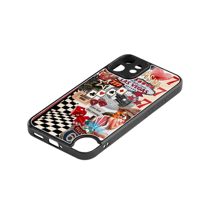 Fabulous Vegas stylish phone case for cmf nothing phone 2 pro | glossy glass and slim fit