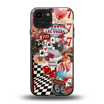 Fabulous Vegas back phone cover | glass case for iphone 13 mini