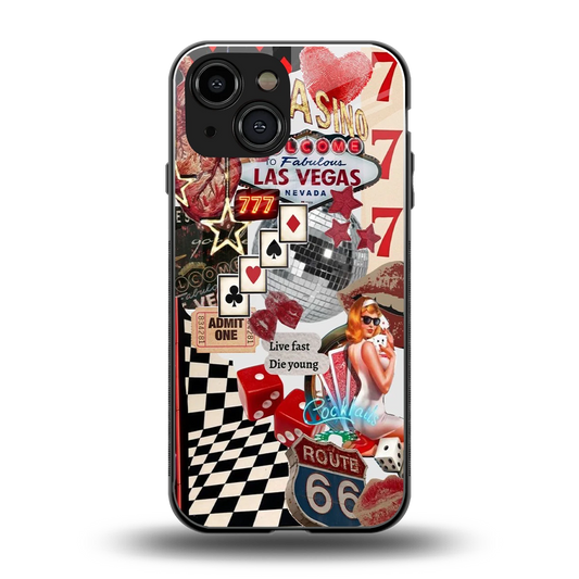 Fabulous Vegas back phone cover | glass case for iphone 13 mini