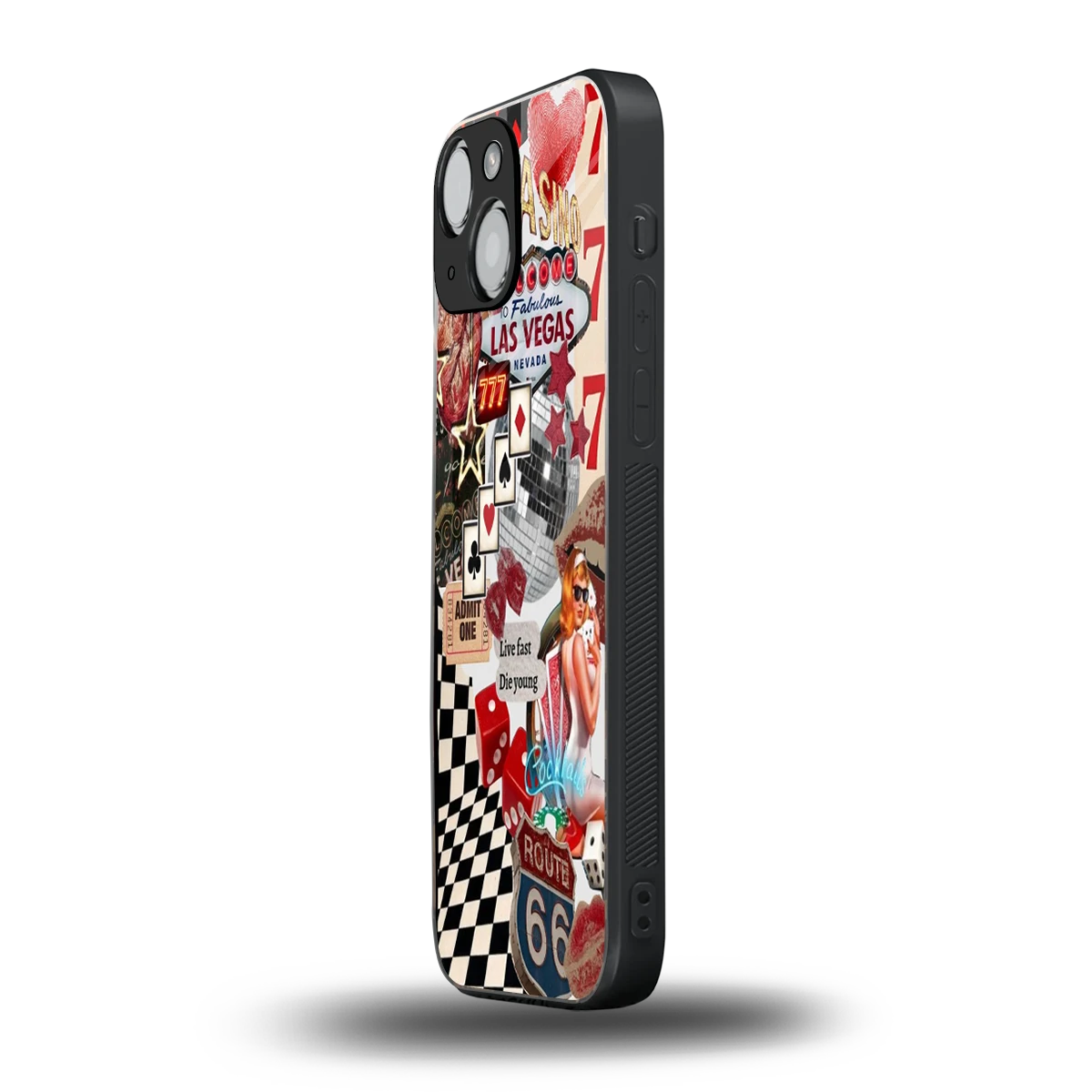 Fabulous Vegas iphone 12 mini mobile cover | shockproof glass phone case