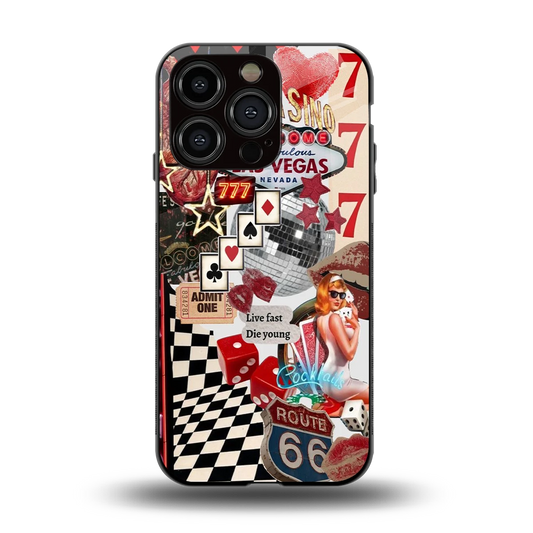 Fabulous Vegas back phone cover | glass case for iphone 13 pro