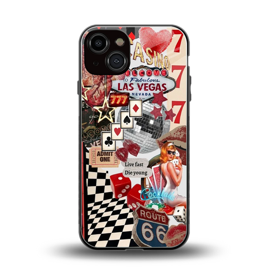Fabulous Vegas back phone cover | glass case for iphone 13