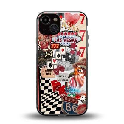 Fabulous Vegas back phone cover | glass case for iphone 14