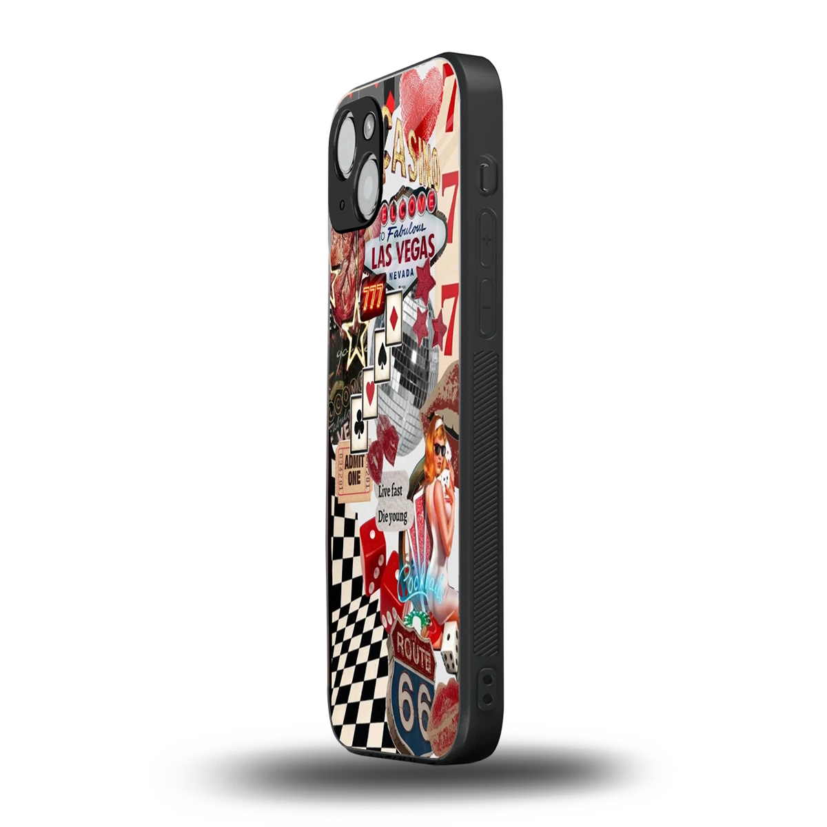 Fabulous Vegas iphone 14 mobile cover | shockproof glass phone case