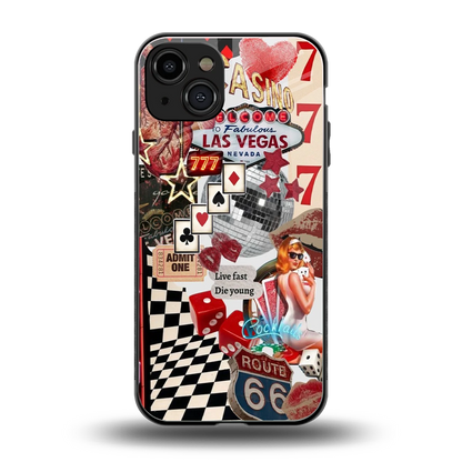 Fabulous Vegas back phone cover | glass case for iphone 15