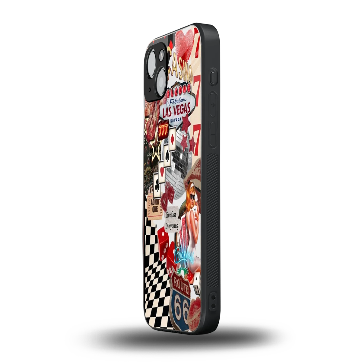 Fabulous Vegas iphone 15 mobile cover | shockproof glass phone case
