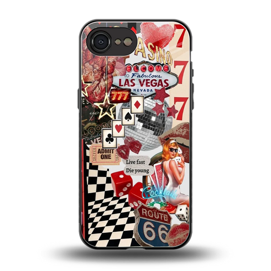 Fabulous Vegas back phone cover | glass case for iphone 17e