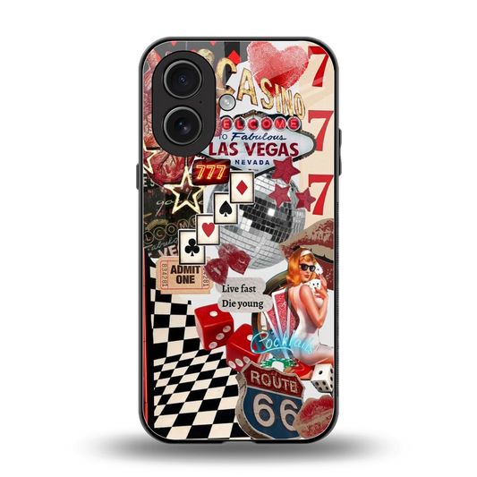 Fabulous Vegas back phone cover | glass case for iphone 17