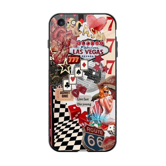 Fabulous Vegas back phone cover | glass case for iphone 6