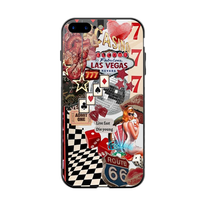 Fabulous Vegas back phone cover | glass case for iphone 8 plus