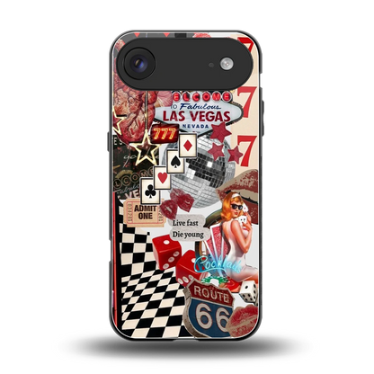 Fabulous Vegas back phone cover | glass case for iphone air