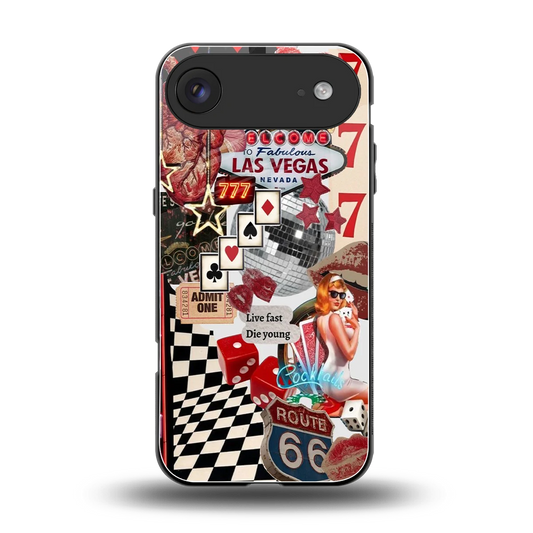 Fabulous Vegas back phone cover | glass case for iphone air