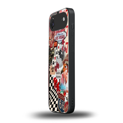 Fabulous Vegas iphone air mobile cover | shockproof glass phone case