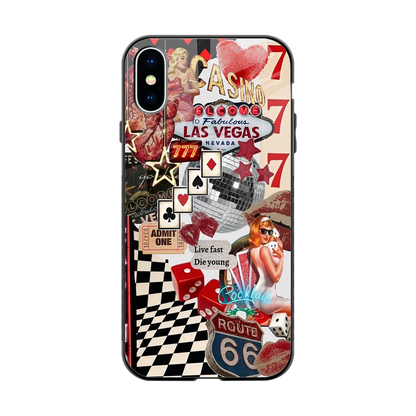 Fabulous Vegas back phone cover | glass case for iphone x