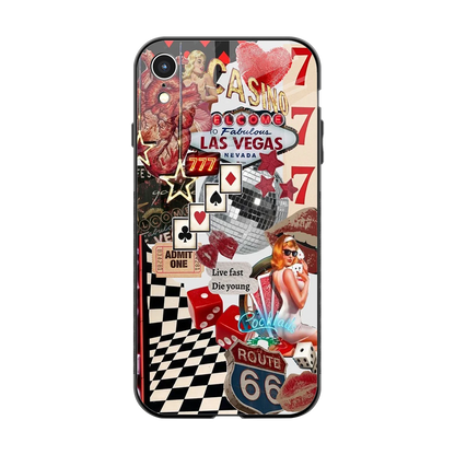 Fabulous Vegas back phone cover | glass case for iphone xr