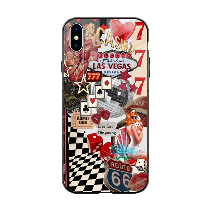 Fabulous Vegas back phone cover | glass case for iphone xs max