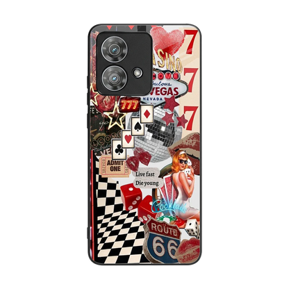 Fabulous Vegas back phone cover | glass case for motorola edge 40 neo 5g
