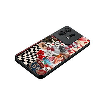 Fabulous Vegas stylish phone case for motorola edge 50 pro | glossy glass and slim fit