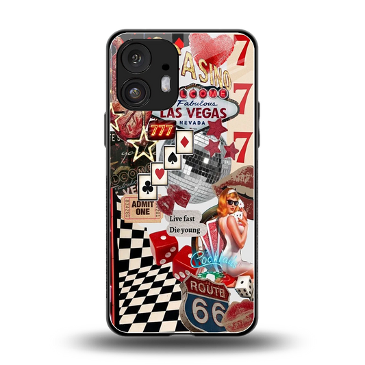 Fabulous Vegas back phone cover | glass case for nothing phone 2