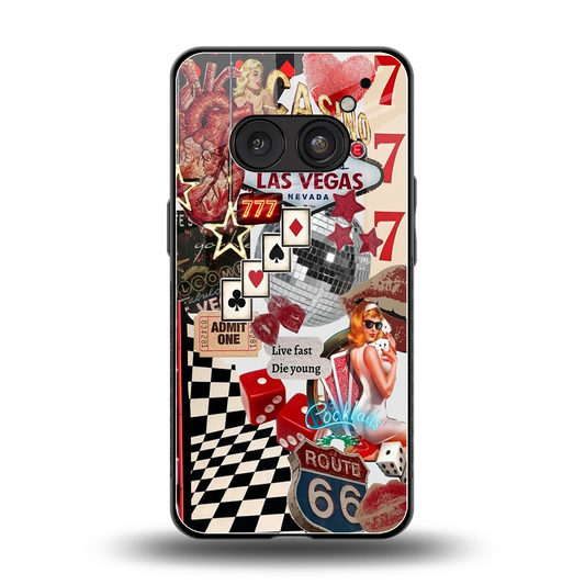 Fabulous Vegas back phone cover | glass case for nothing phone 2a plus
