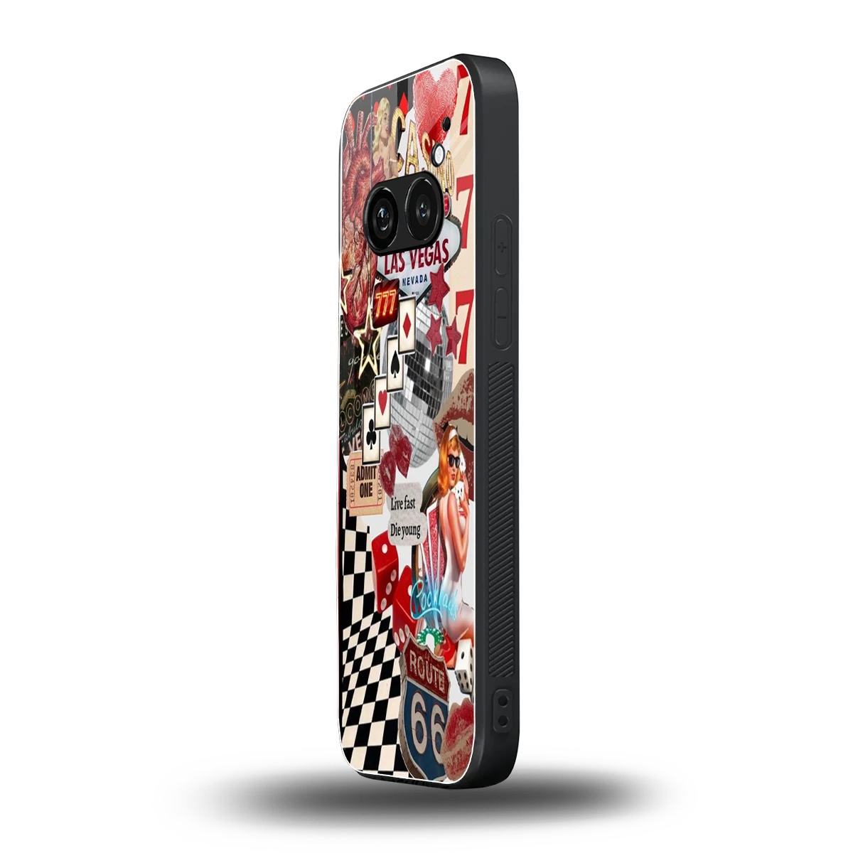 Fabulous Vegas nothing phone 2a plus mobile cover | shockproof glass phone case