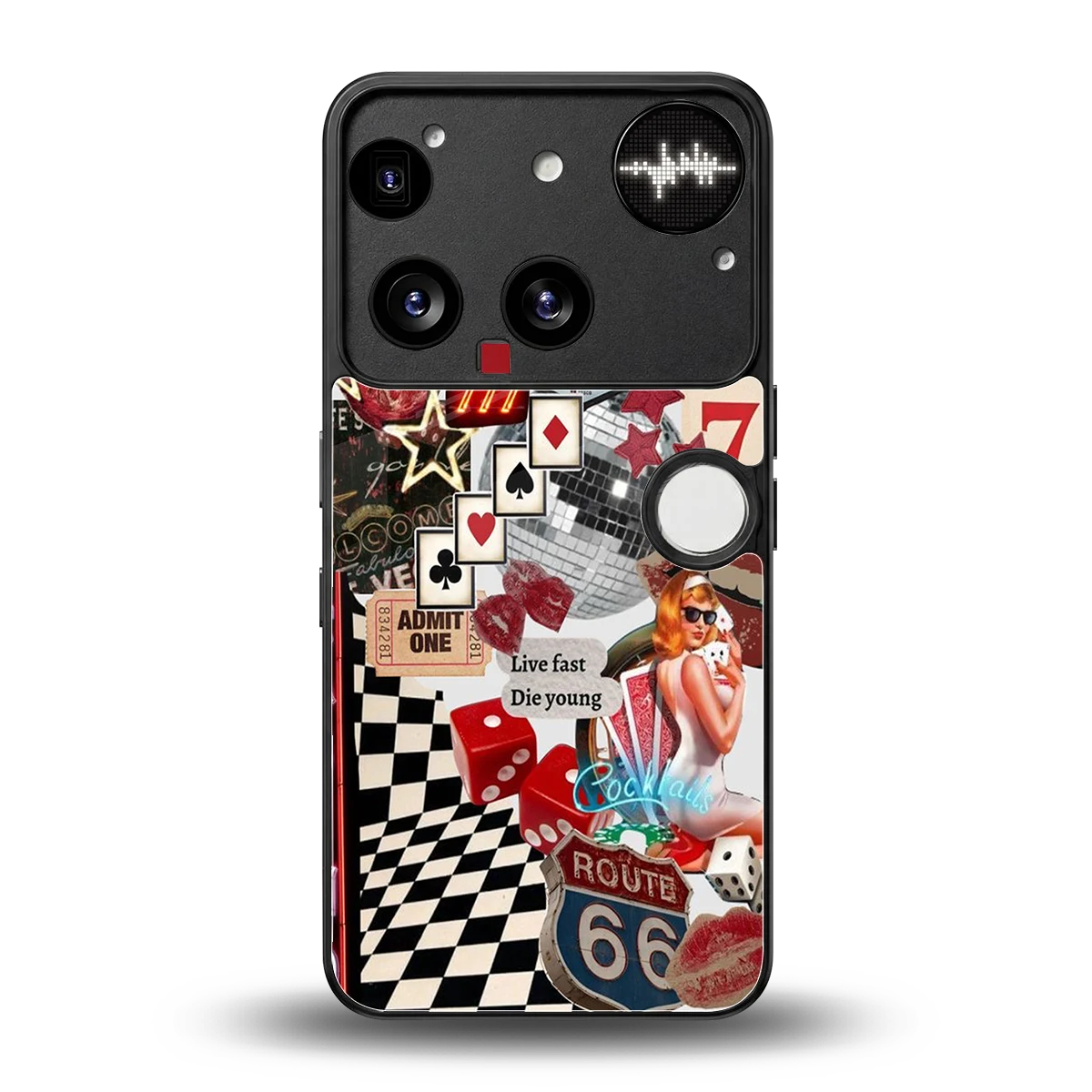 Fabulous Vegas back phone cover | glass case for nothing phone 3