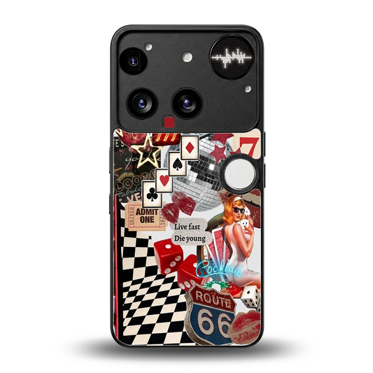 Fabulous Vegas back phone cover | glass case for nothing phone 3