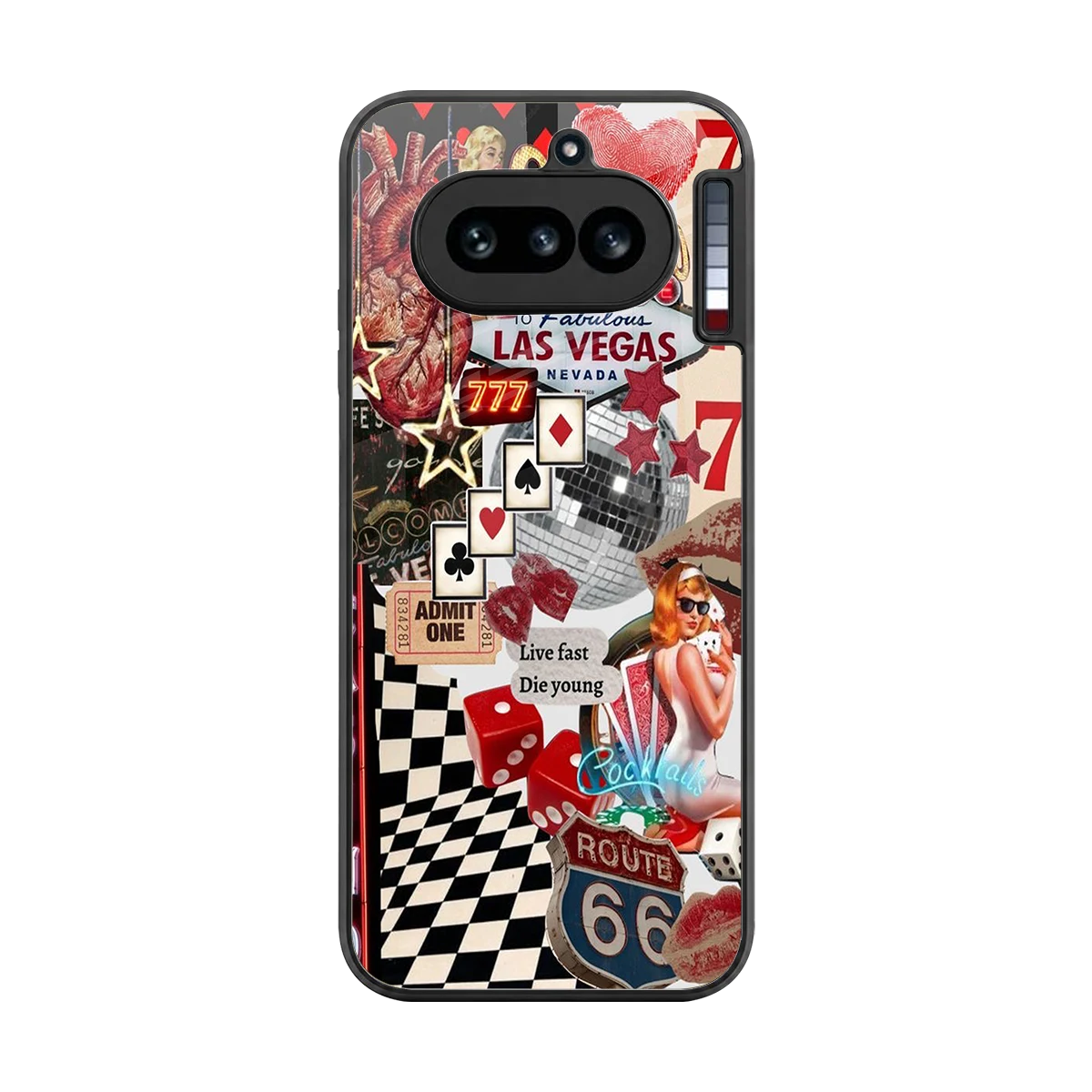 Fabulous Vegas back phone cover | glass case for nothing phone 4a