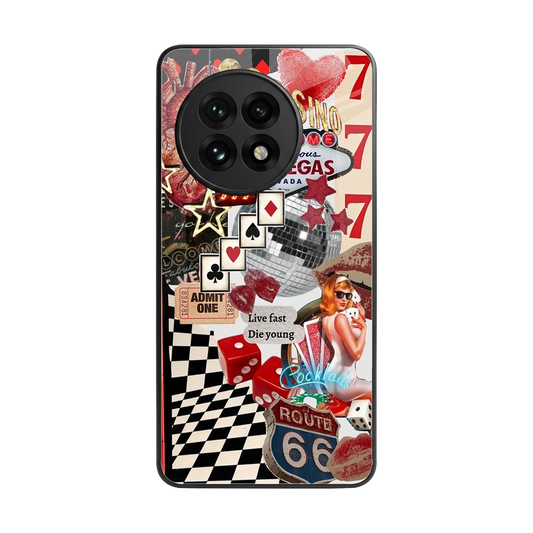 Fabulous Vegas back phone cover | glass case for oneplus 13r