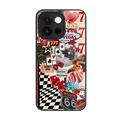 Fabulous Vegas back phone cover | glass case for oneplus 13s