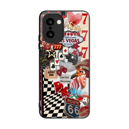 Fabulous Vegas back phone cover | glass case for oneplus 15r
