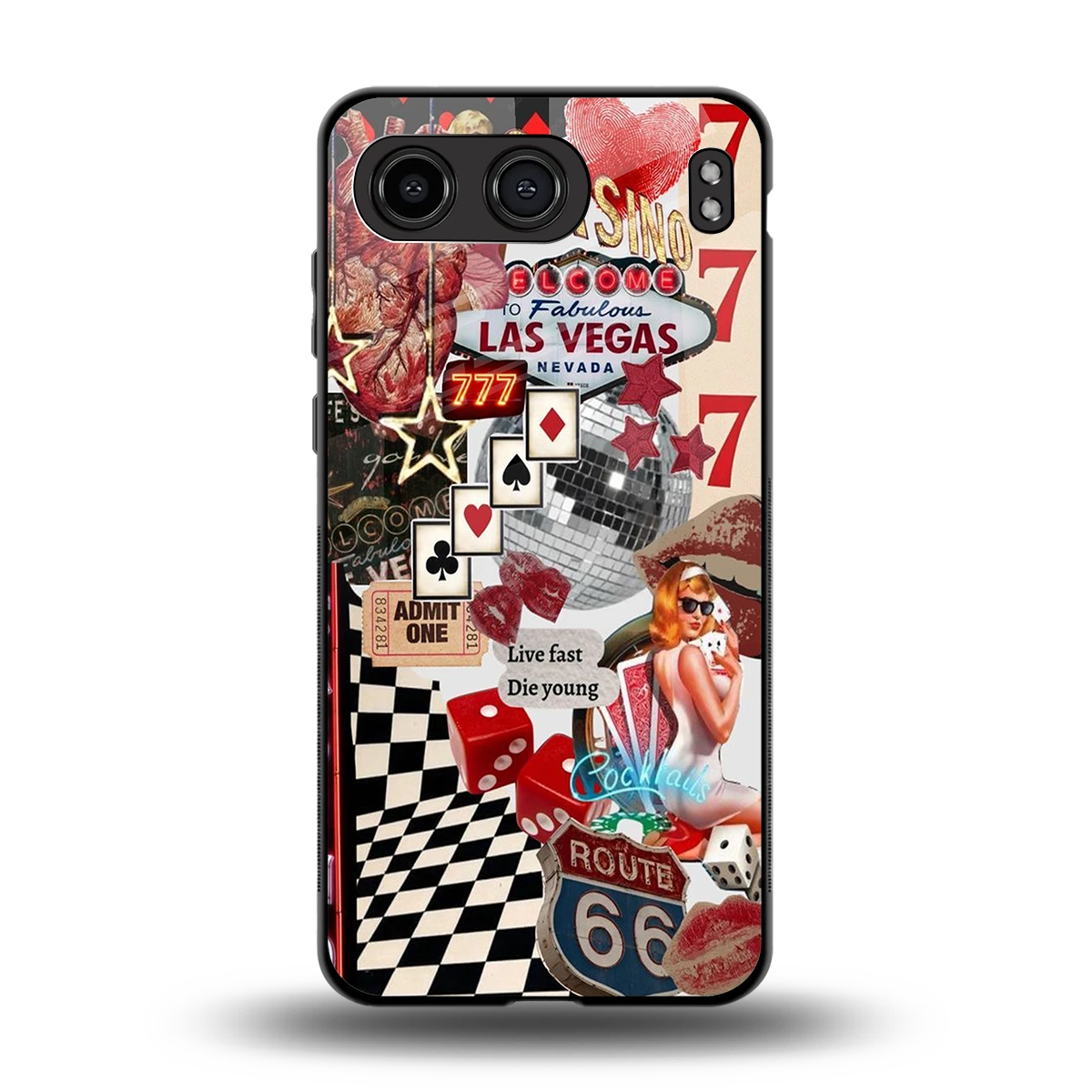 Fabulous Vegas back phone cover | glass case for oneplus nord 4