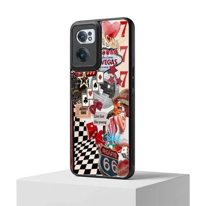 Fabulous Vegas oneplus nord ce 2 mobile cover | shockproof glass phone case