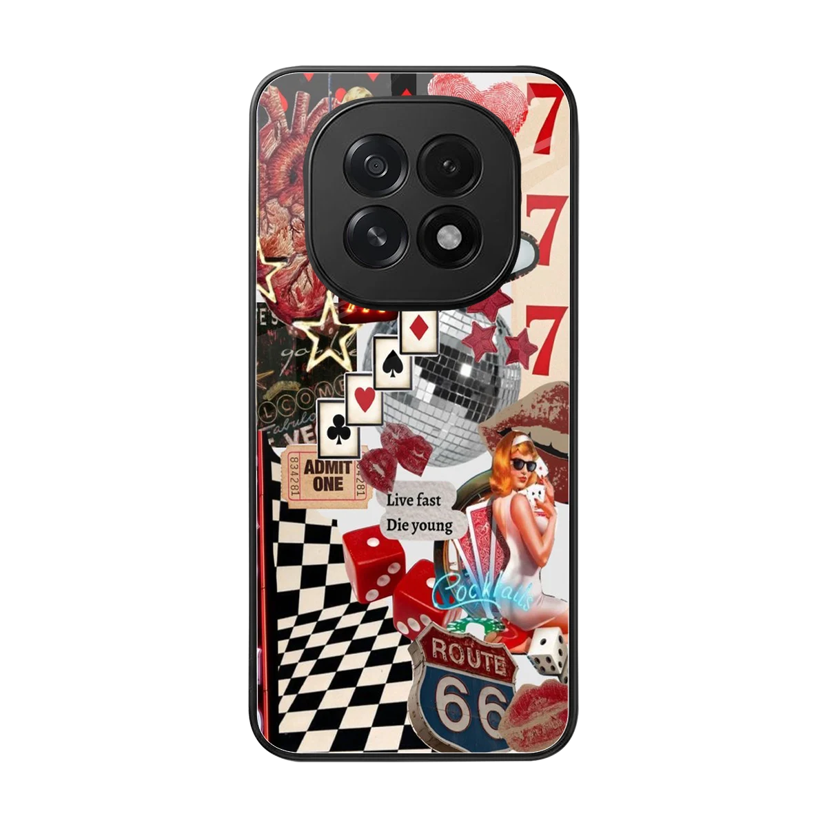 Fabulous Vegas back phone cover | glass case for oppo f29 5g