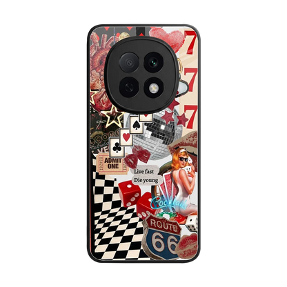 Fabulous Vegas back phone cover | glass case for oppo f29 pro 5g