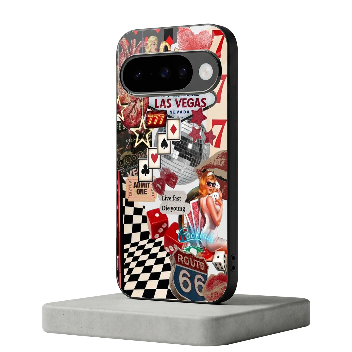 Fabulous Vegas google pixel 10 mobile cover | shockproof glass phone case