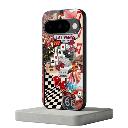 Fabulous Vegas google pixel 10 mobile cover | shockproof glass phone case