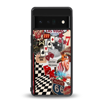 Fabulous Vegas back phone cover | glass case for google pixel 6 pro