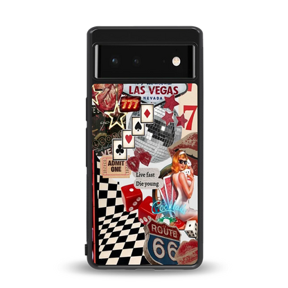 Fabulous Vegas back phone cover | glass case for google pixel 6a