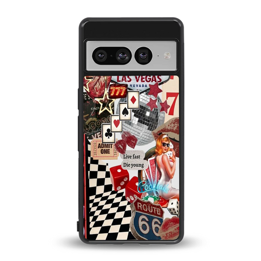 Fabulous Vegas back phone cover | glass case for google pixel 7 pro