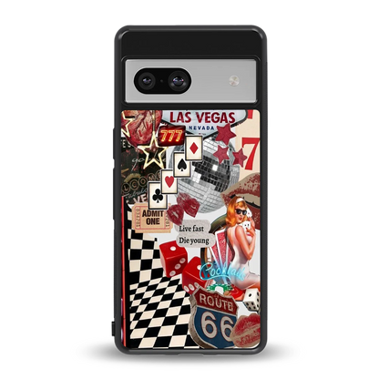 Fabulous Vegas back phone cover | glass case for google pixel 7a
